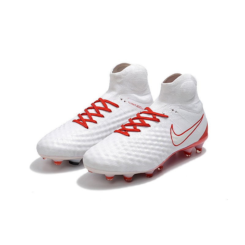 Nike Magista Opus Fg Sz 11.5 Mens Soccer Shoes White New