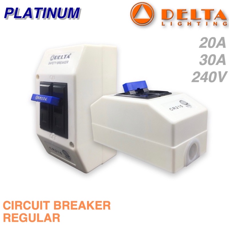 Circuit Breaker Regular / With Outlet 20A 30A DELTA Lighting