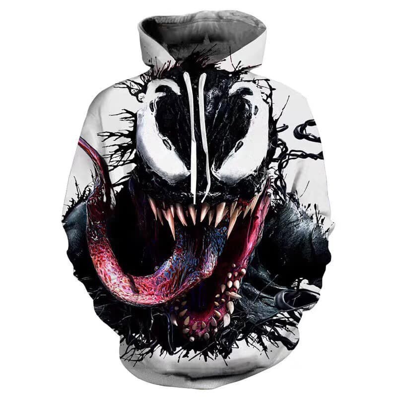 3d venom hoodie