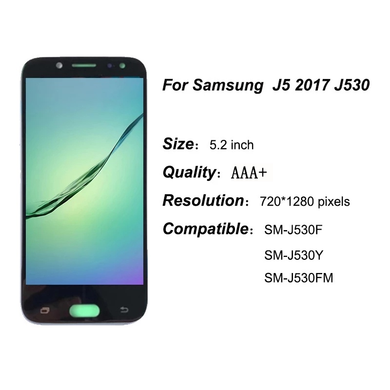 Samsung Galaxy J5 17 J530 J530f Lcd Touch Screen Digitizer Assembly Shopee Philippines