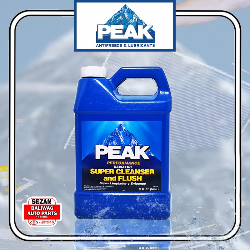PEAK PERFORMANCE RADIATOR SUPER CLEANSER AND FLUSH 946 ML PKF0AE ...