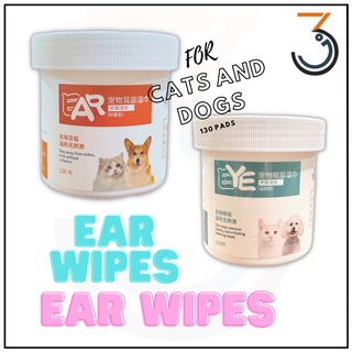 Pet Ear Wipes Eye Wipes for Dogs and Cats
