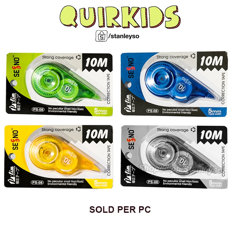 Sesno Correction Tape 10M Shopee Philippines