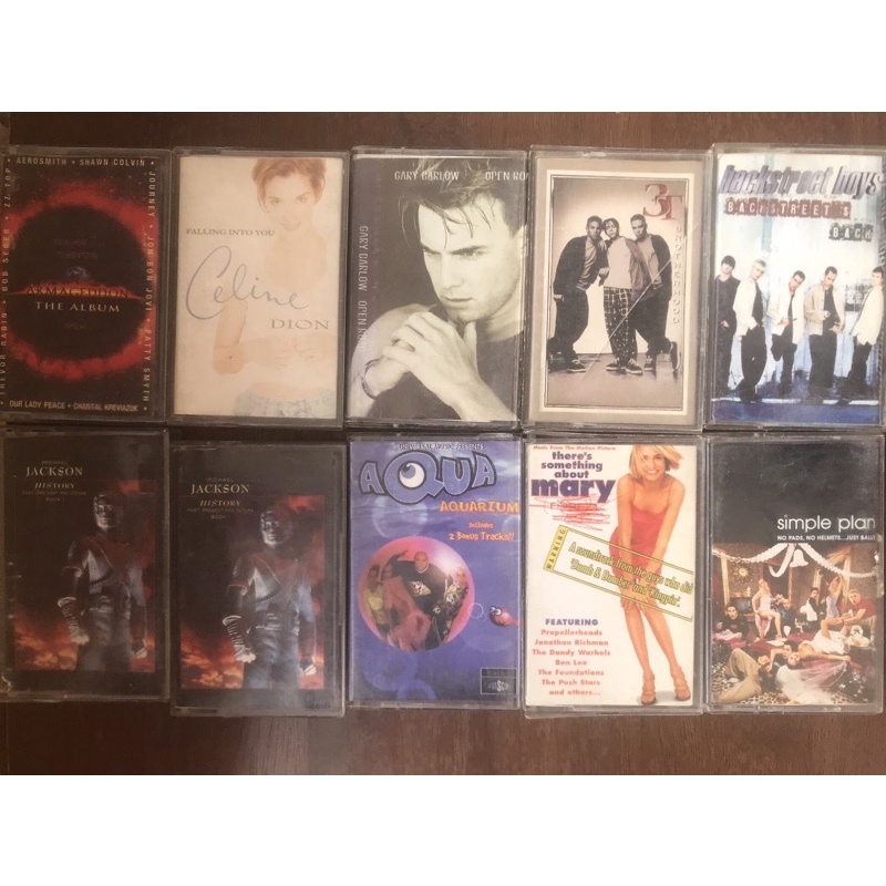 Original Cassette Tapes 90s Artists Shopee Philippines