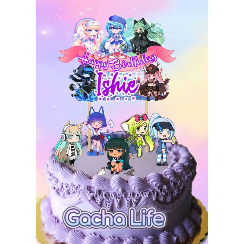 Gacha Life cake topper Shopee Philippines