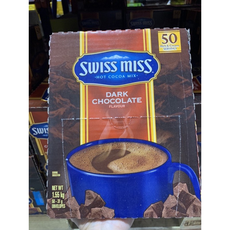 Swiss Miss Dark Chocolate 50ct Shopee Philippines