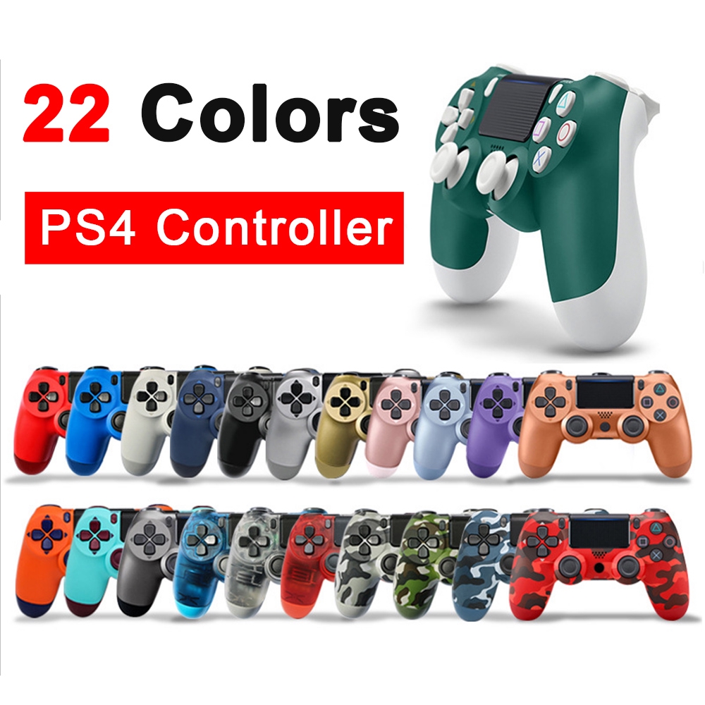 Wireless Bluetooth Ps4 Controller Gamepad Joystick Controller No Delay Colorful Wireless Gamepad With Original Box In Stock Bluetooth Wireless Joystick For Ps4 Controller Fit For Mando Ps4 Console For Playstation Dualshock 4