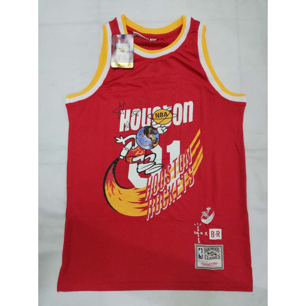 houston rockets old school jersey