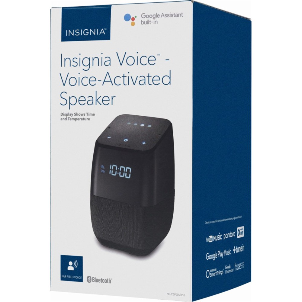 Insignia Voice Smart Portable Bluetooth Speaker