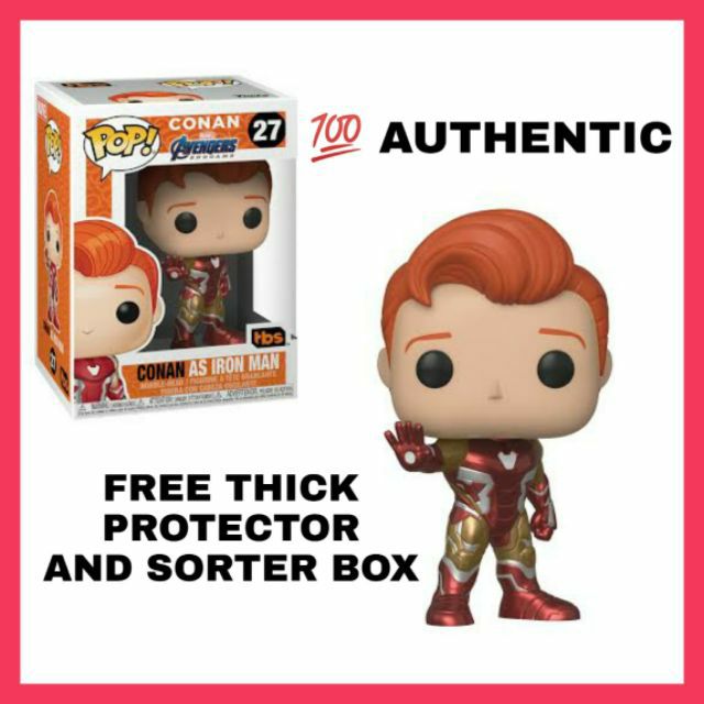 conan as iron man funko pop