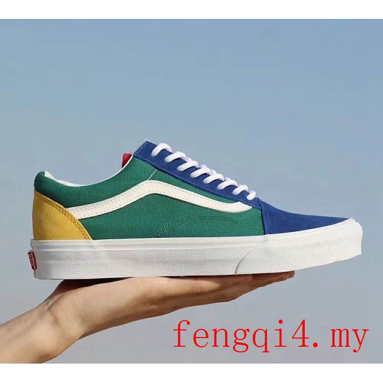 colorful low top vans
