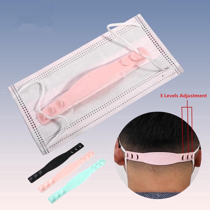 3 Levels Adjustable Mask Extension Hook Holder Facemask Strap Ear ...