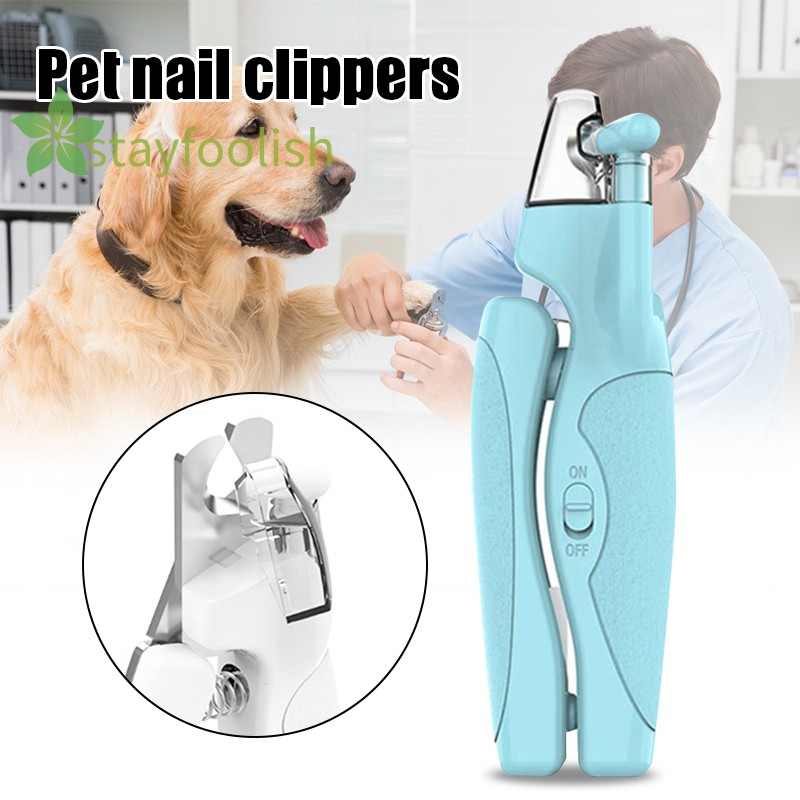 pet nail trimmer with light