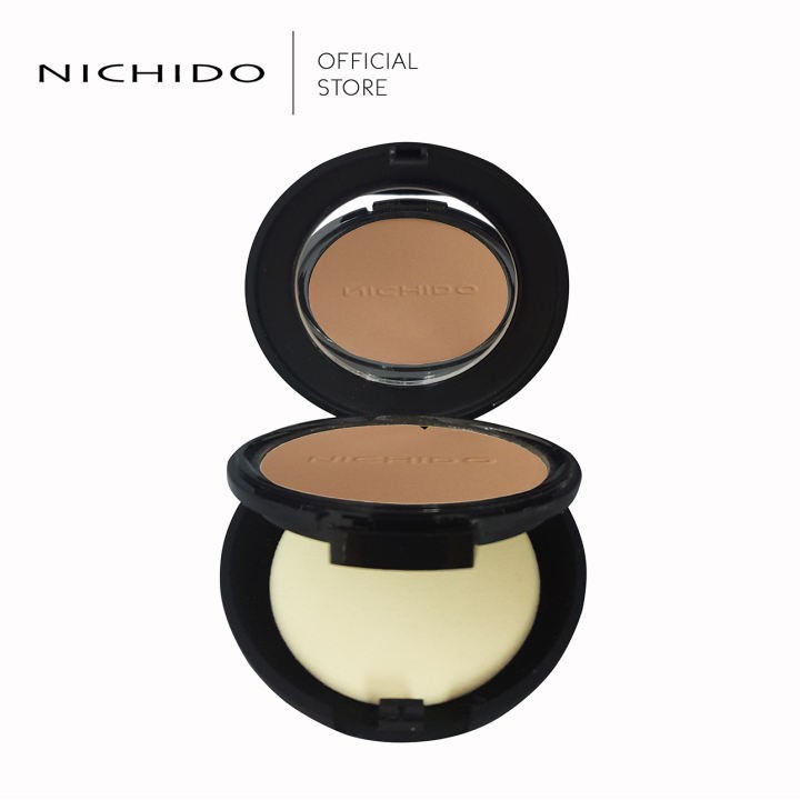 NICHIDO Powder Plus Foundation - Medium Tan | Shopee Philippines