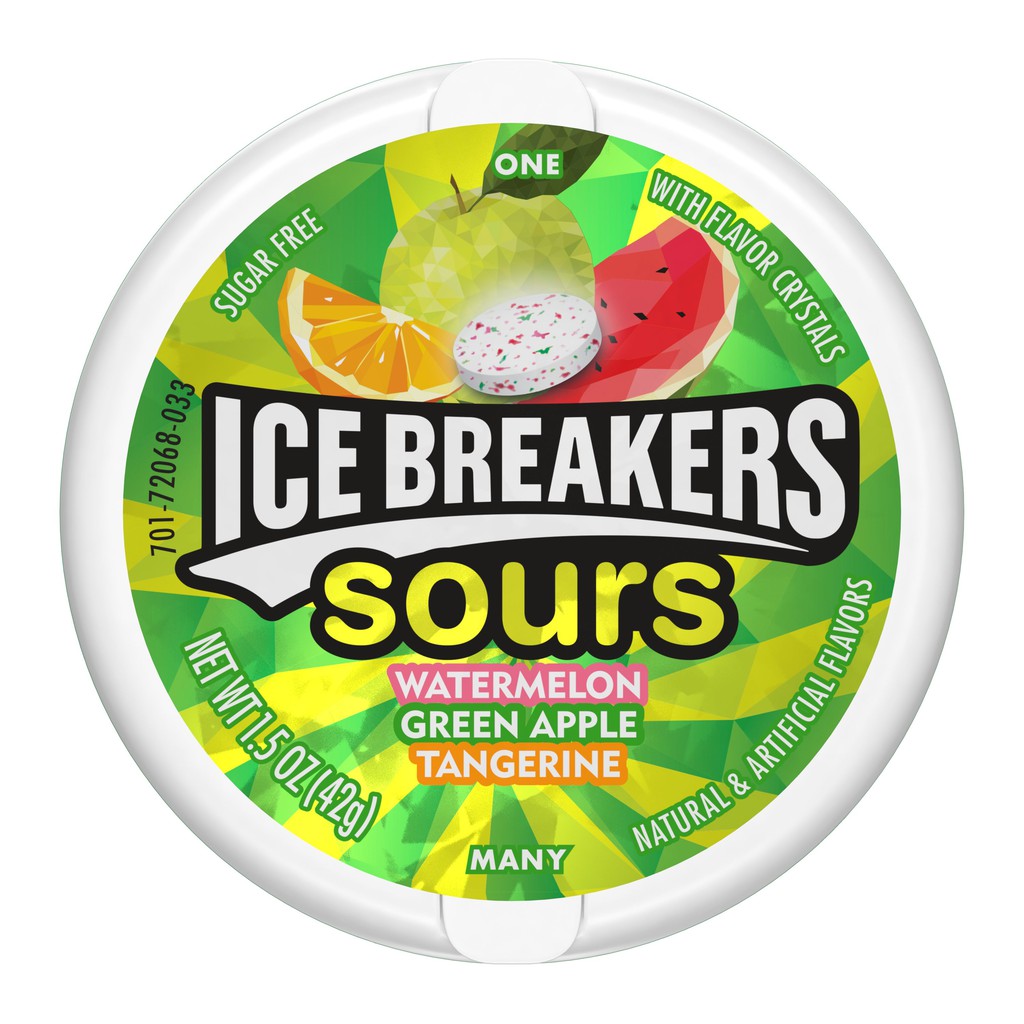 Ice Breakers Mint Fruit Sours 42g L06b Shopee Philippines