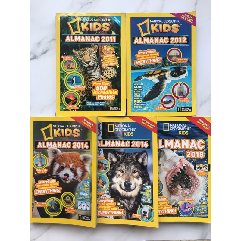National Geographic Kids Almanac Books Shopee Philippines