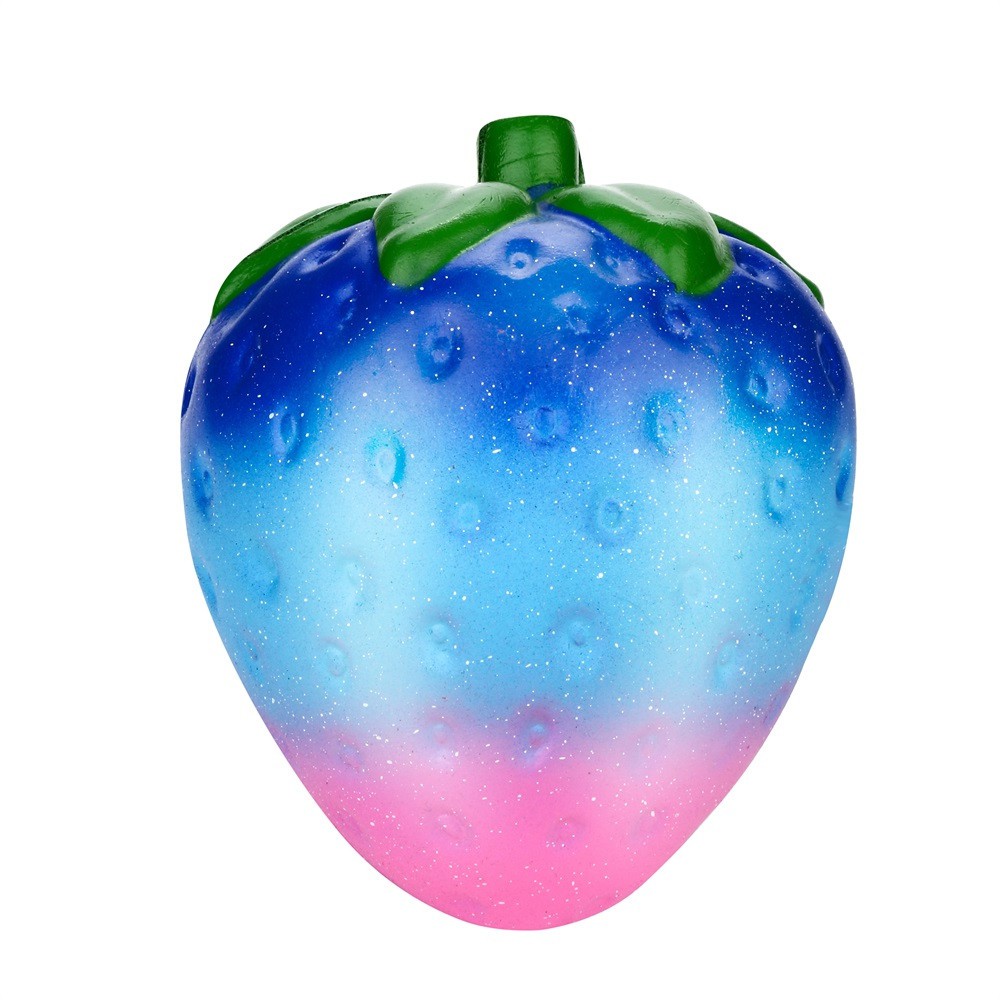 Jumbo Galaxy Strawberry Scented Squishy Charm Slow Rising Stress Reliever Toy Shopee Philippines