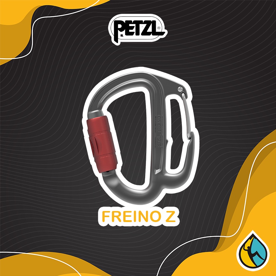 Carabiner Freino Petzl Twist Lock Rescue climbing safety industry