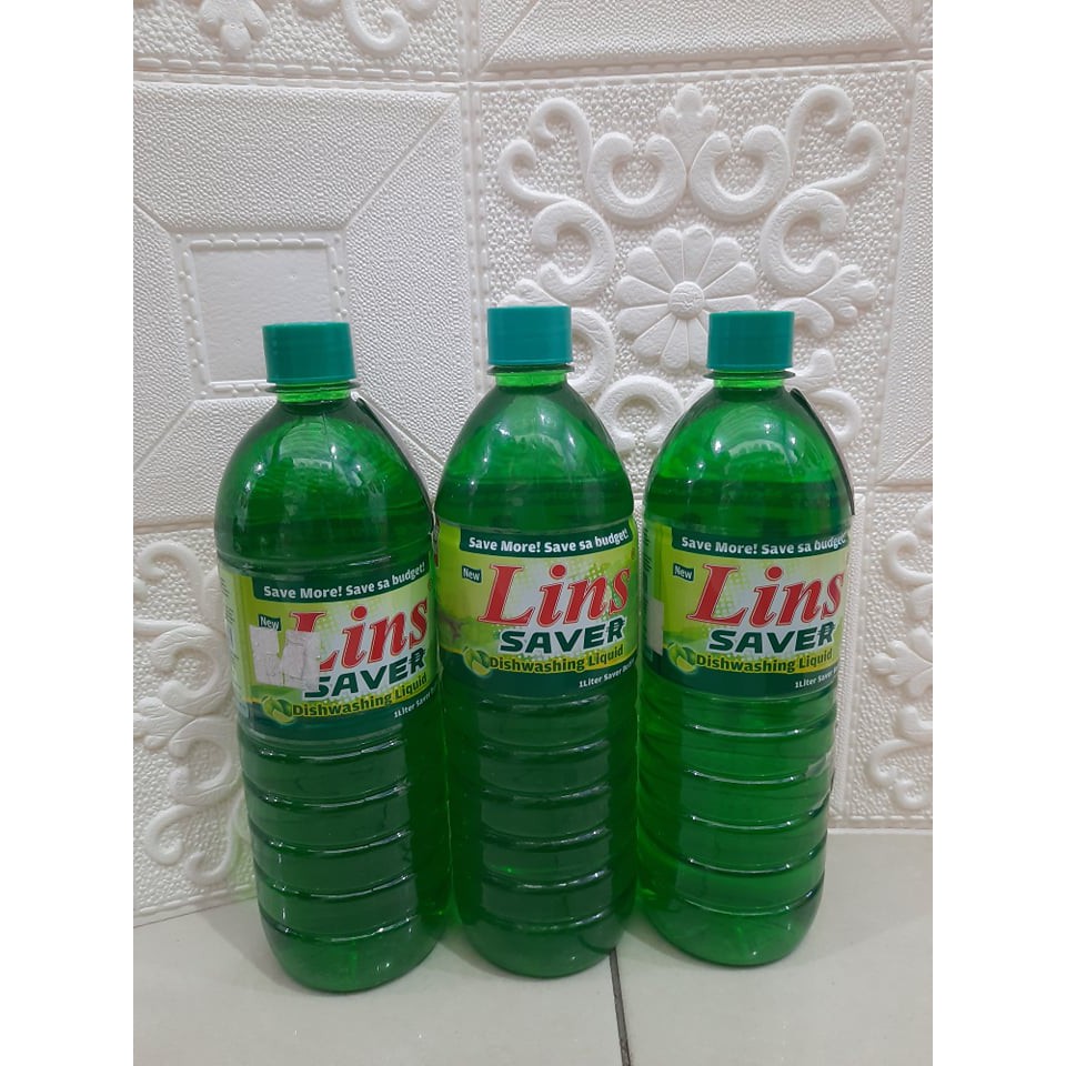 Lins Savers Dishwashing Liquid Kalamansi 1L ( 3 for 100) Shopee