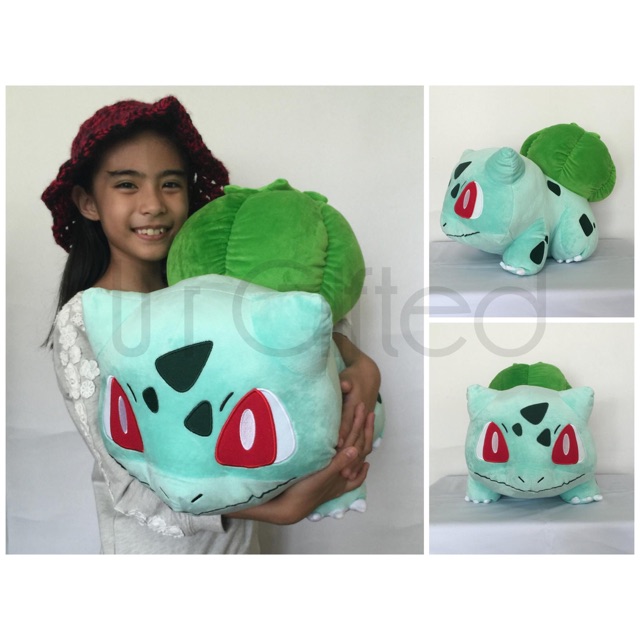 giant stuffed bulbasaur