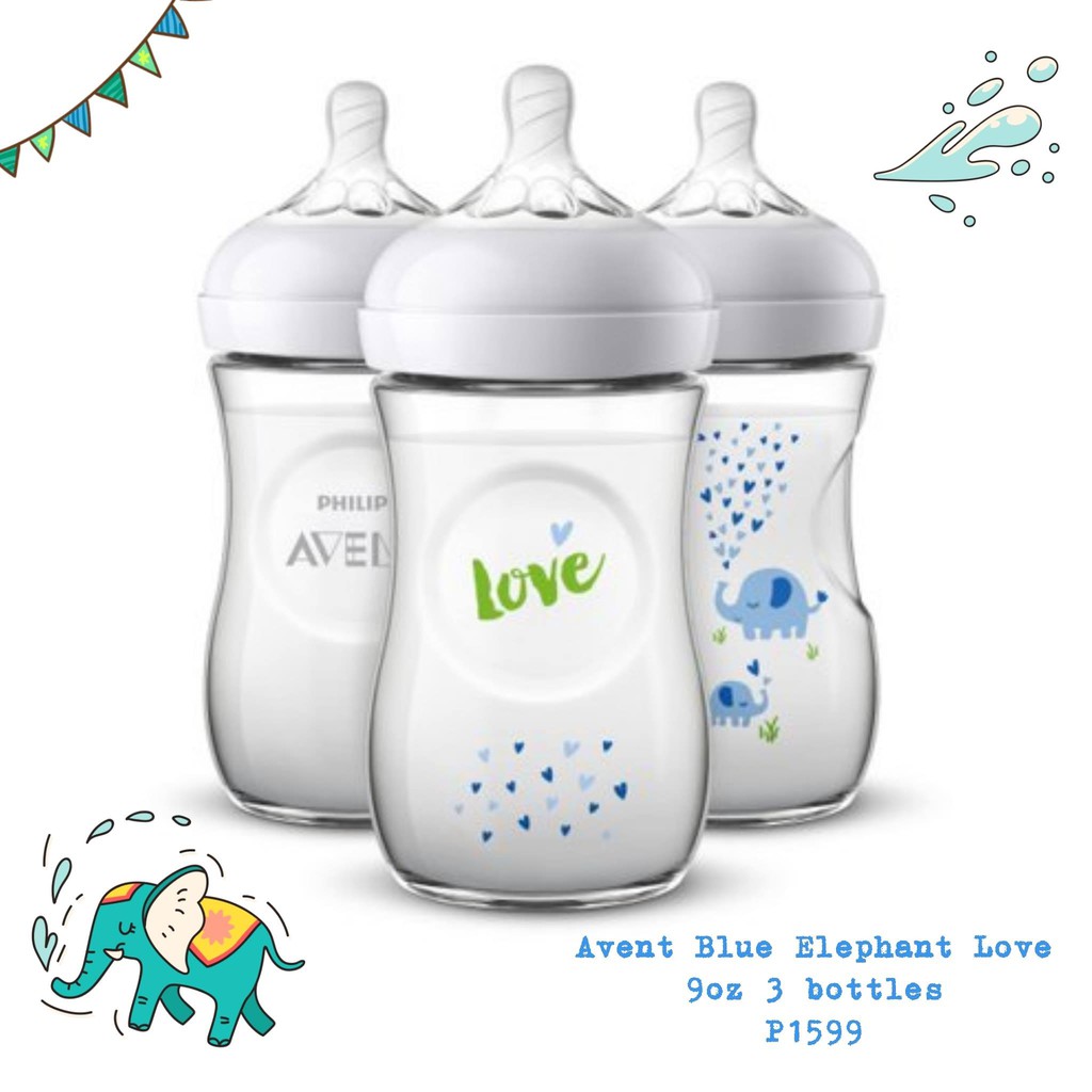 avent elephant bottles