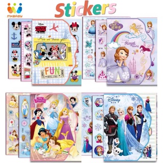 Kids 160 pcs Stickers Princess Cars Frozen Mickey Design Sticker for Boys & Girls