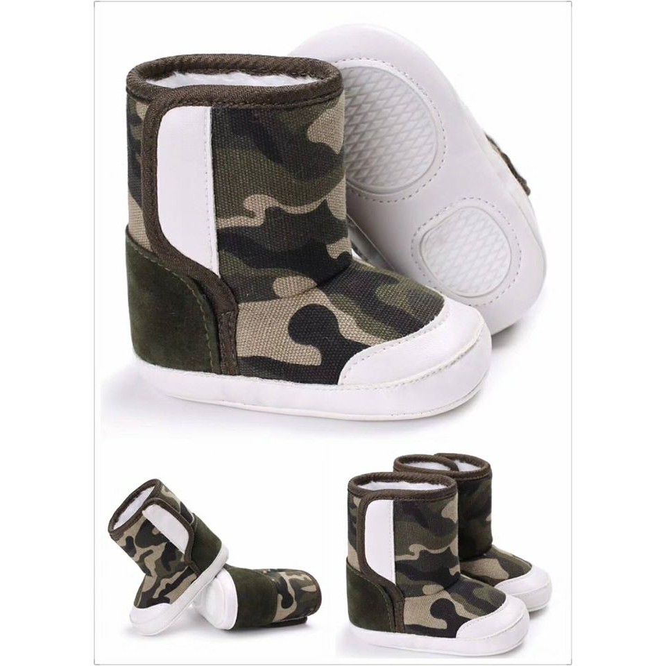 camo baby shoes
