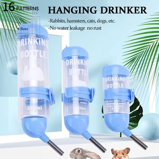 60ML/80ML Pet Water Dispenser Drinker Feeder Cat Hamster Water Fountain Dog rabbit Drinking Bowl