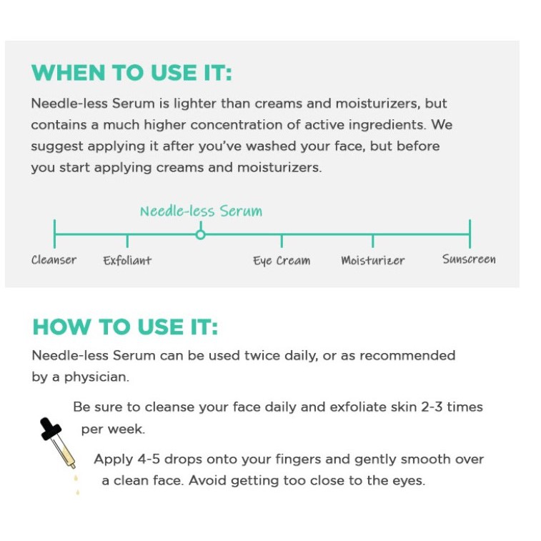 needle less serum