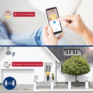 Saqicam Real 1080P WiFi IP CCTV Camera Outdoor Wireless PTZ Camera Full Color Night Vision #5
