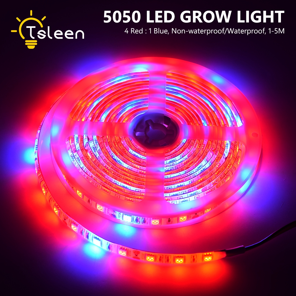 1M 5050 LED Strip grow light For Hydro Plant Garden Flowers Growing Lights Lamps