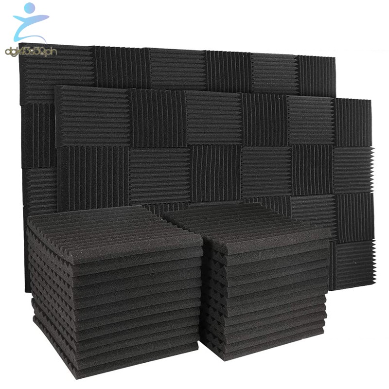 [On Sale]50Pcs 12 Slot FireRetardant Soundproof Cotton SoundAbsorbing