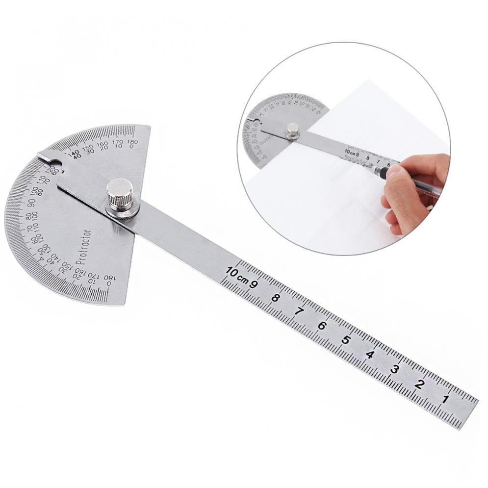 Protractor with Scale and Fixing Screw Measuring Designing | Shopee ...