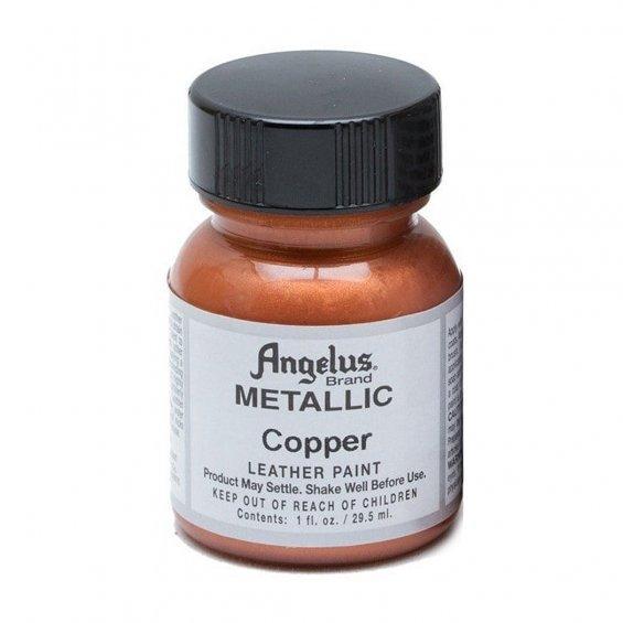 metallic leather paint