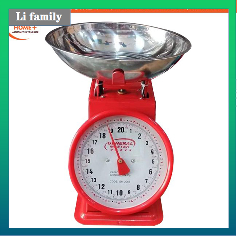 General Master 20kg Weighing Scale table scale GM20KG BOWL/Flat Type