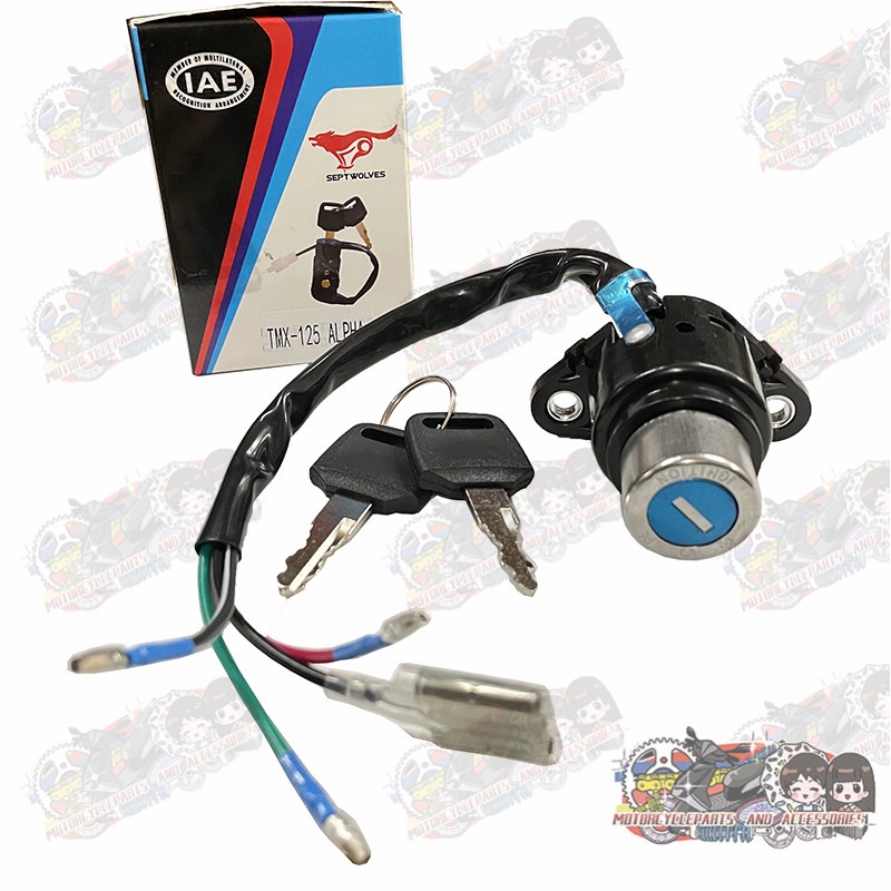 LJ Motorcycle ignition switch for tmx 125 alpha(main switch) Shopee