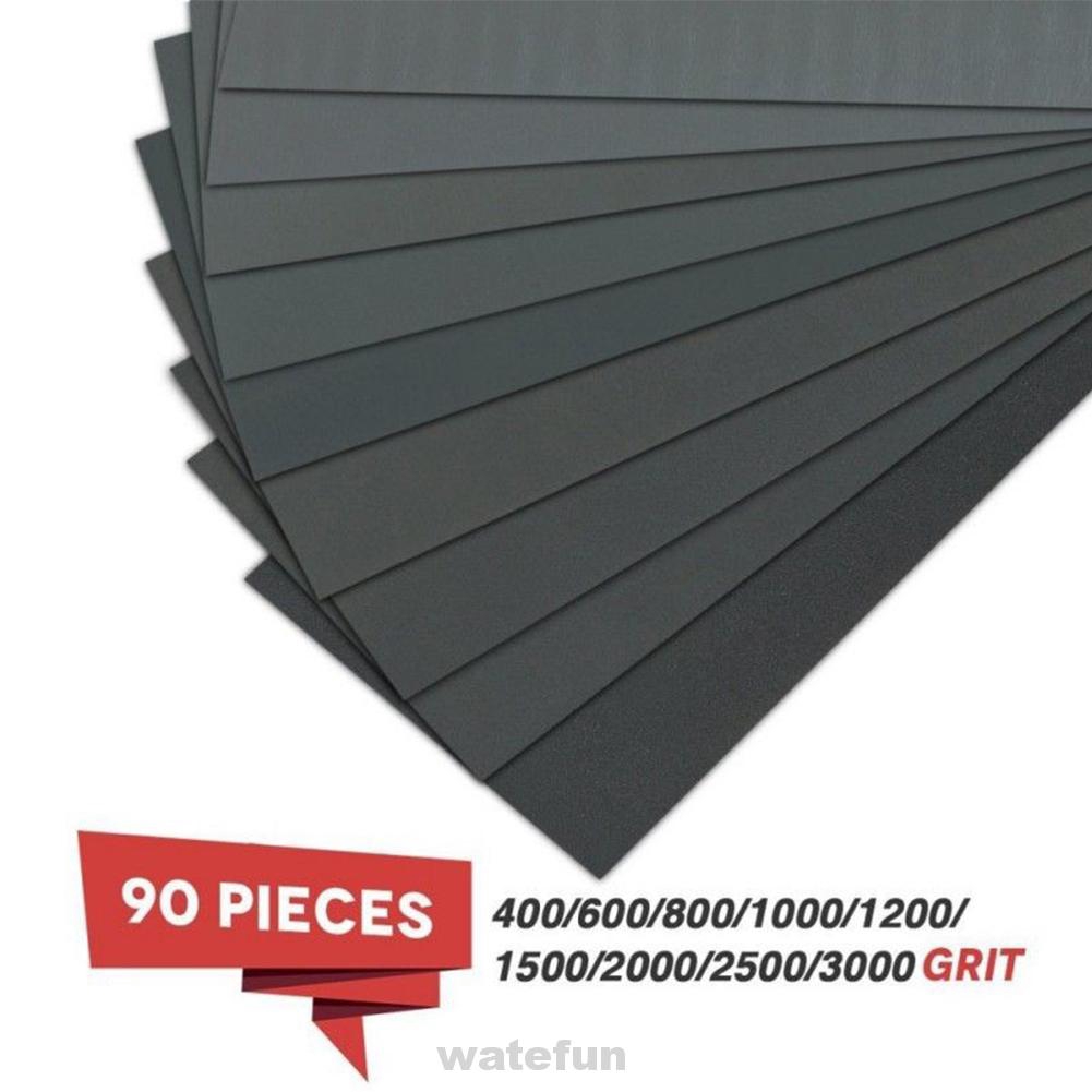 Sandpaper For Metal >> 90pcs Set Sandpaper Set Abrasive Water Sanding Paper Granularity Metal Polishing 400 To 3000 Sandpaper For Metal >> 90pcs Set Sandpaper Set Abrasive Water Sanding Paper Granularity Metal Polishing 400 To 3000