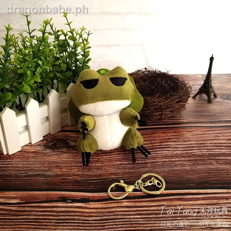 travel frog plush