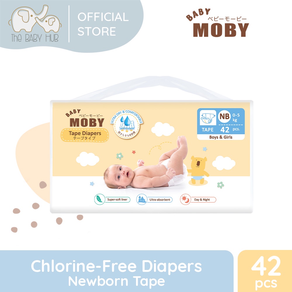 Baby Moby Chlorine Free Diapers Shopee Philippines