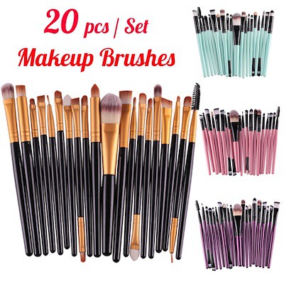 big makeup brush set