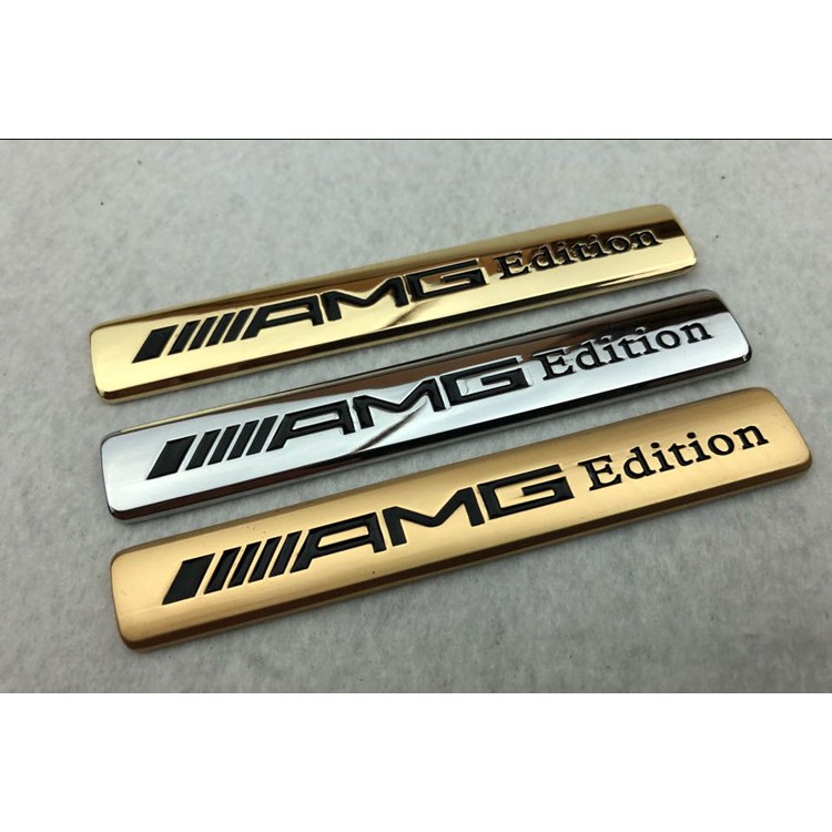 Metal Amg Edition Car Body Emblem Badge Decal For Mercedes Shopee Philippines