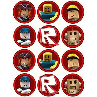 Roblox Cake Topper Set Customized Shopee Philippines - roblox character roblox cupcake toppers printable