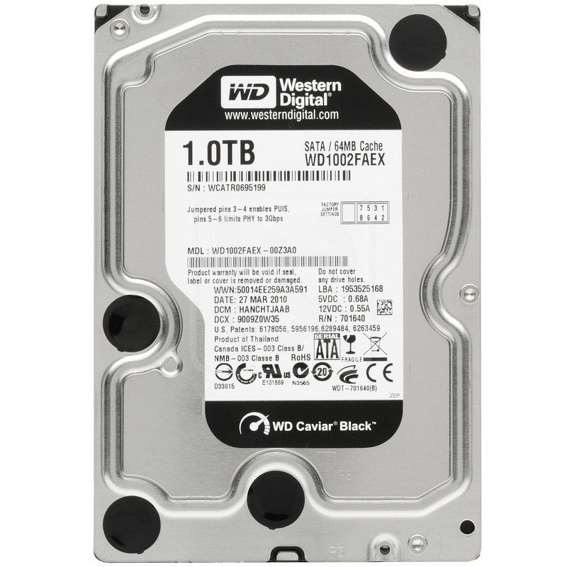 Western Digital Wd Black 1tb Performance Desktop Hard Disk Shopee Philippines