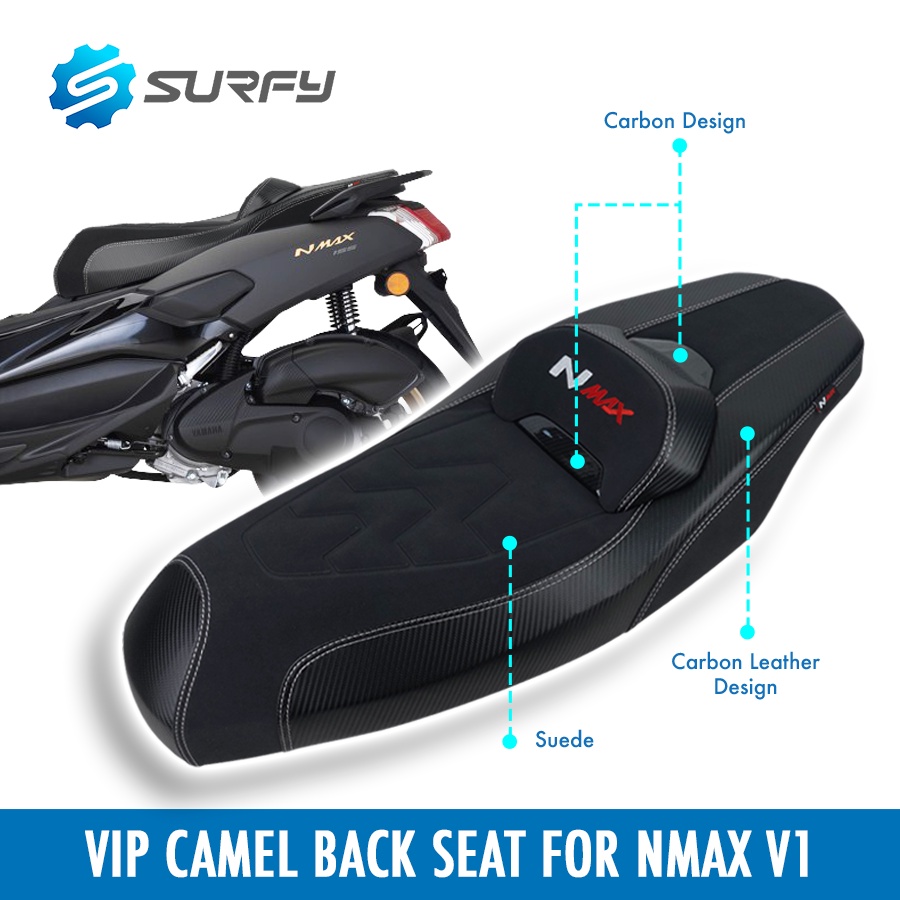 camelback seat for motorcycle