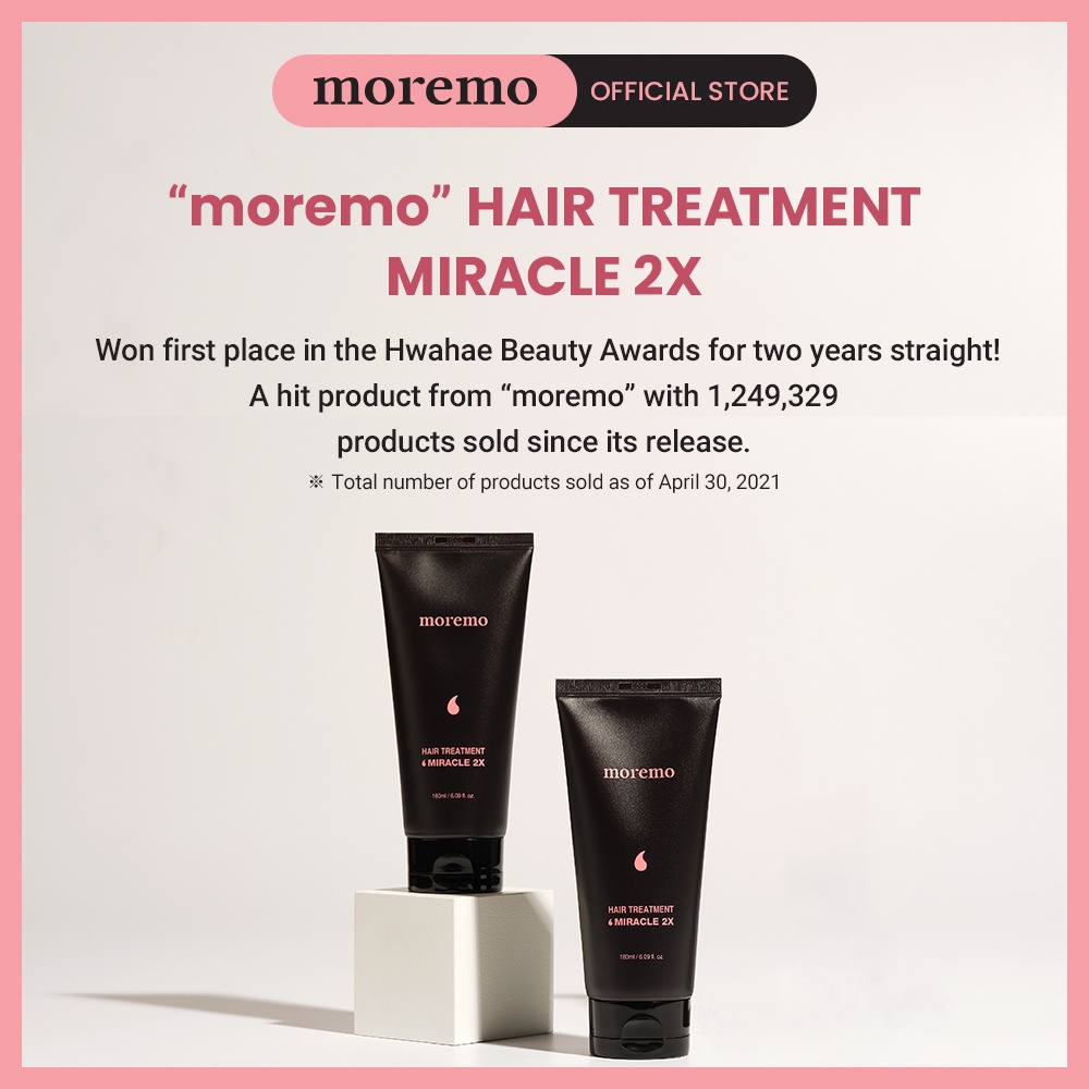 Moremo Hair Treatment Miracle 2X (180ml)