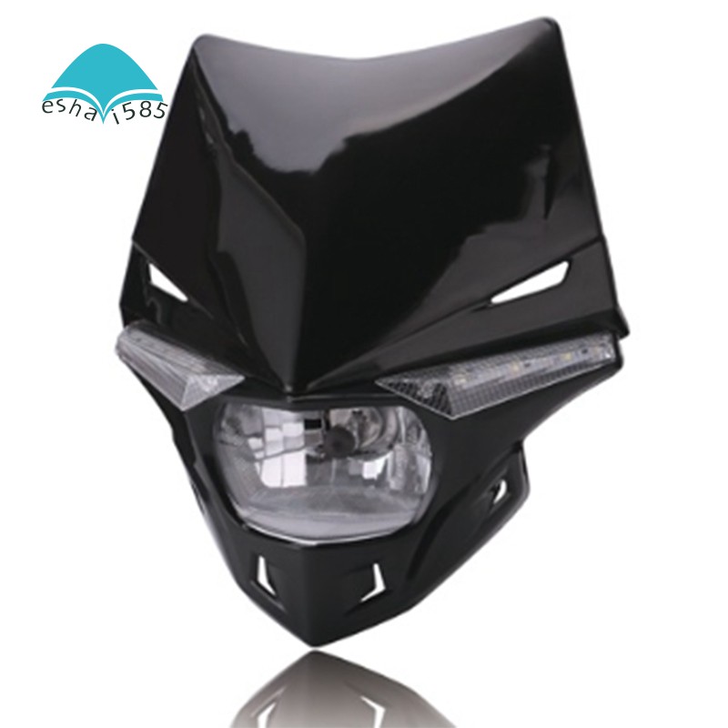 Universal Motorcycle Headlight Dirt Bike Motocross Dual Sport Head Light For Exc Shopee Philippines