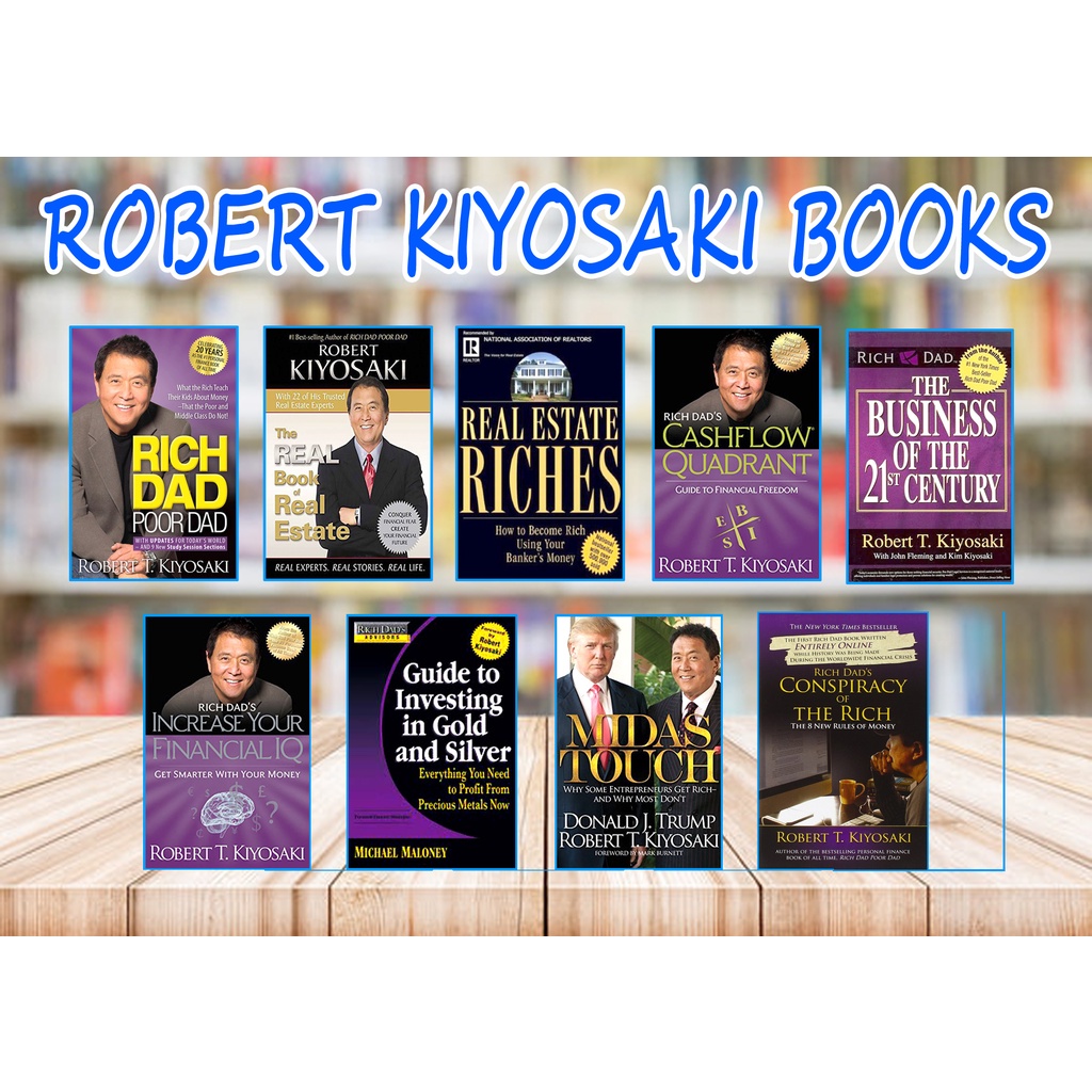 Robert Kiyosaki Books (Create Your Own Bundle) Shopee Philippines