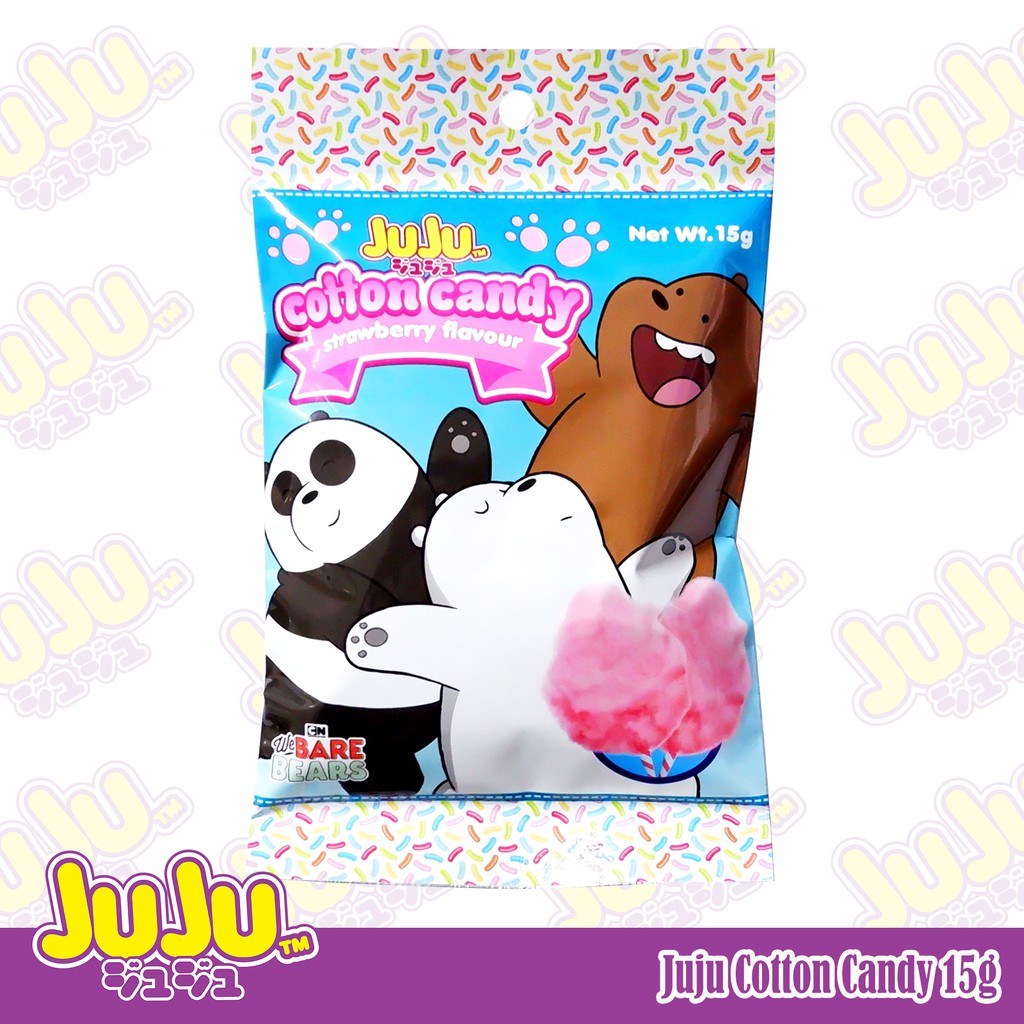 Juju Cotton Candy 15g We Bare Bears Shopee Philippines