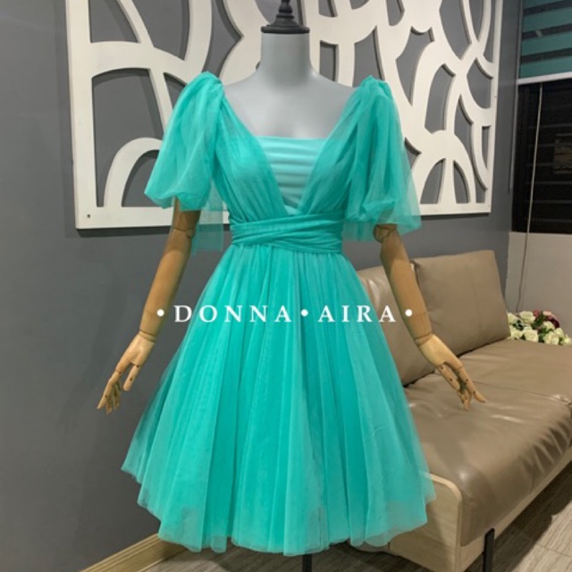 mint green cocktail dress