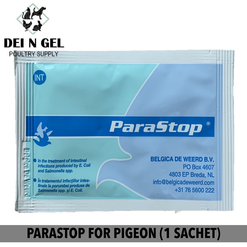 Belgica De Weerd Supplement Parastop Support For Racing Pigeon Sold In 5g Per 1 Sachet Shopee Philippines